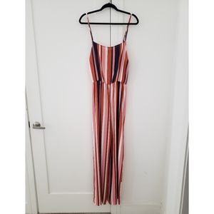 NEW Forever 21 Striped Jumpsuit